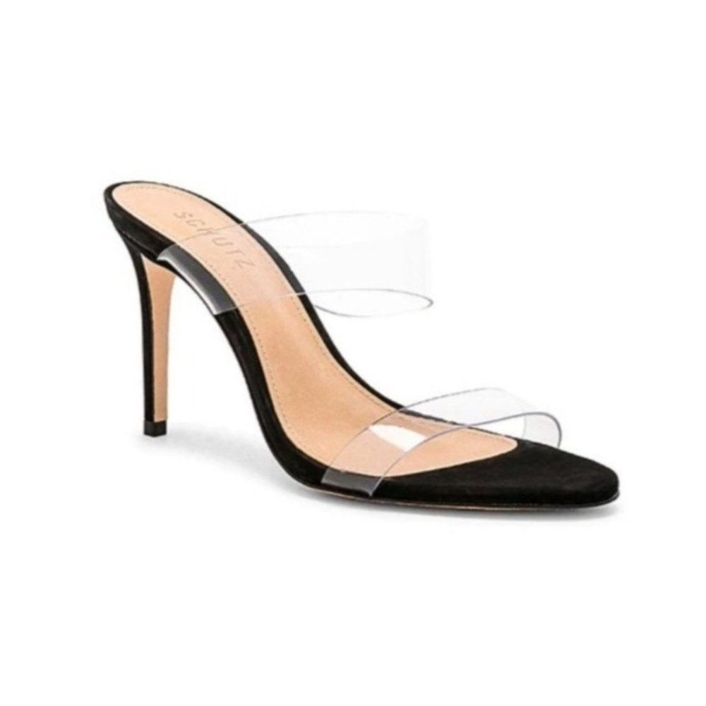 Schutz Ariella Heel in Transparente Salto